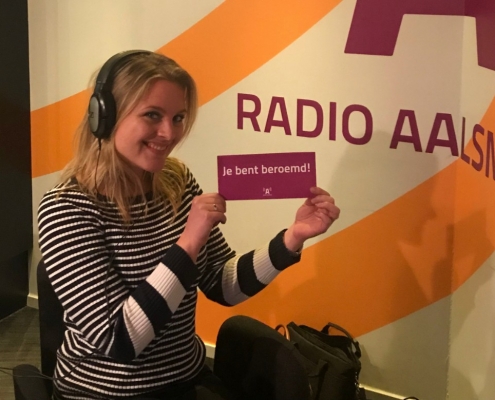 radio interview aalsmeer marije wielenga esther sparnaaij stralend presenteren